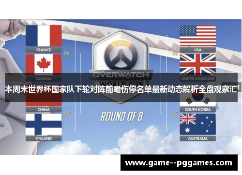 本周末世界杯国家队下轮对阵前瞻伤停名单最新动态解析全盘观察汇